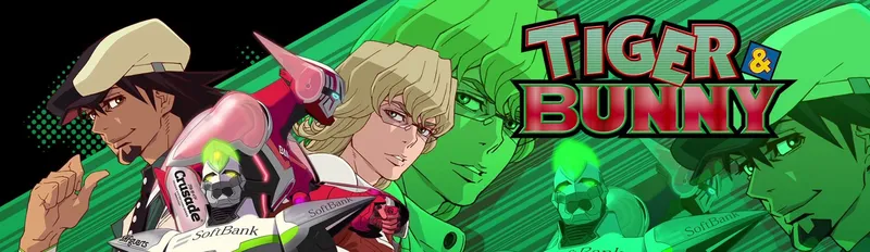 Tiger & Bunny Temporada 1 llega a Hulu y Netflix