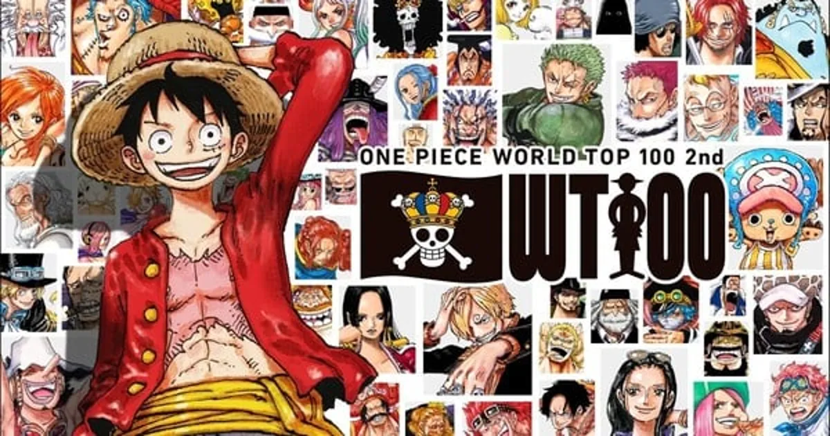 Encuesta Global One Piece World Top 100: Luffy lidera los resultados provisionales