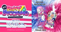 Nueva colaboración de productos entre New PANTY & STOCKING with GARTERBELT y TENGA