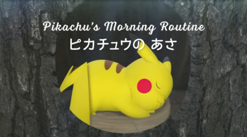 El cortometraje "La Rutina Matutina de Pikachu" se estrena en YouTube