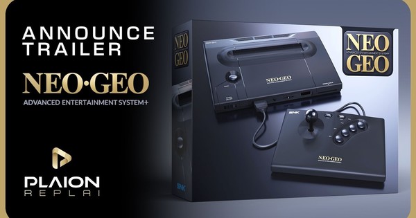 La consola Neo Geo AES+ revive el diseño del hardware original