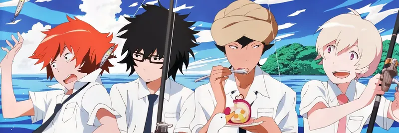 El anime de ciencia ficción "Tsuritama" llega a Crunchyroll, HIDIVE y Hulu