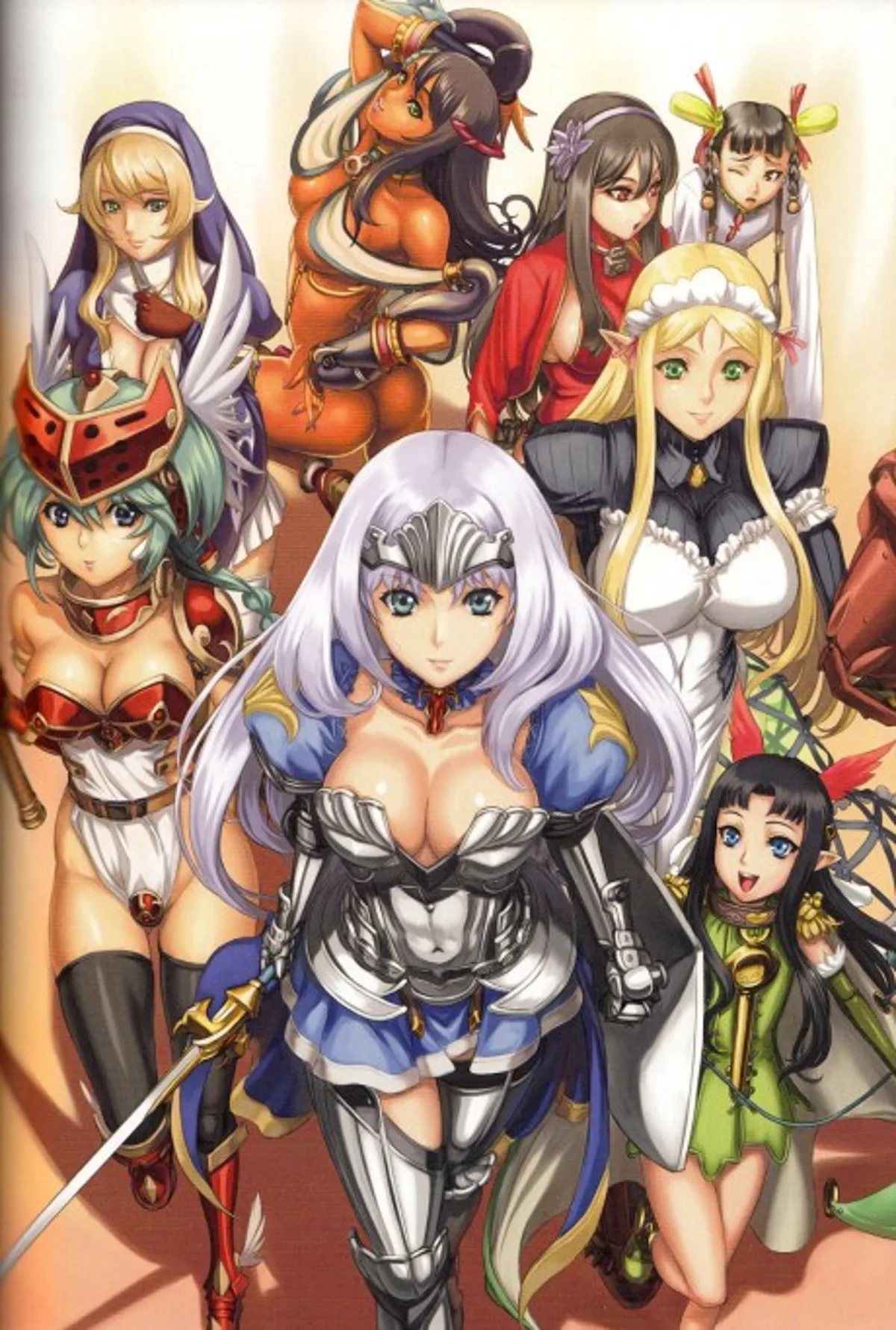 Queen's Blade: Rebellion ya está disponible en Crunchyroll y HIDIVE