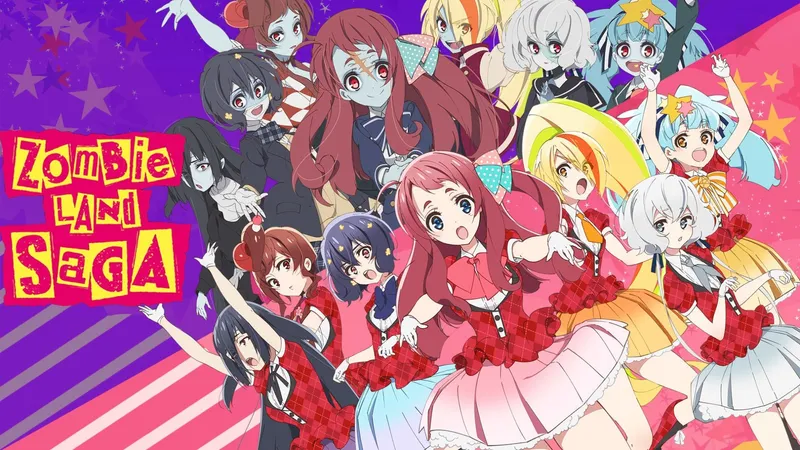 Zombie Land Saga ya está disponible en Crunchyroll con doblaje al inglés