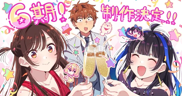 Rent-A-Girlfriend tendrá una sexta temporada