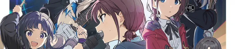 Girls Band Cry ya se transmite en Crunchyroll con doblaje al inglés
