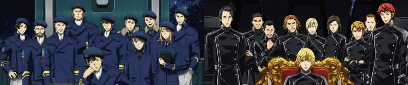 Legend of the Galactic Heroes: Die Neue These Temporada 1 llega a Crunchyroll
