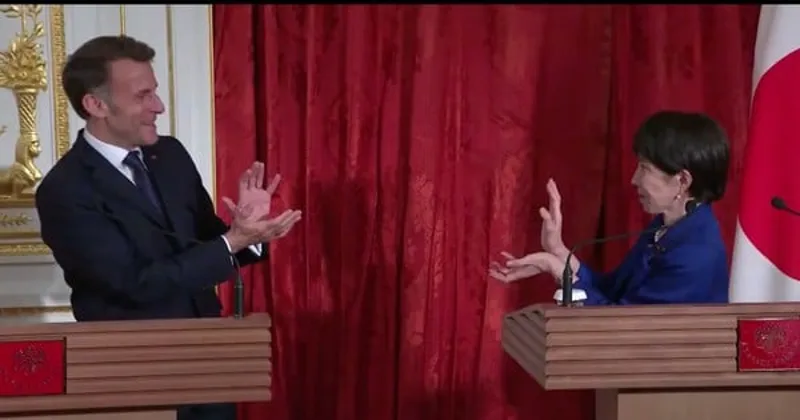 El Primer Ministro de Japón y el Presidente de Francia Comparten un Momento de Kamehameha de Dragon Ball