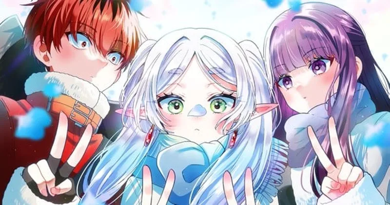 El final de la segunda temporada de Frieren se celebra con dibujos de creadores y se anuncia un evento de glamping