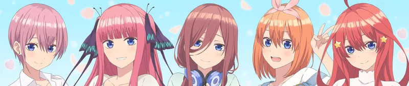 The Quintessential Quintuplets Temporada 1 llega a Crunchyroll