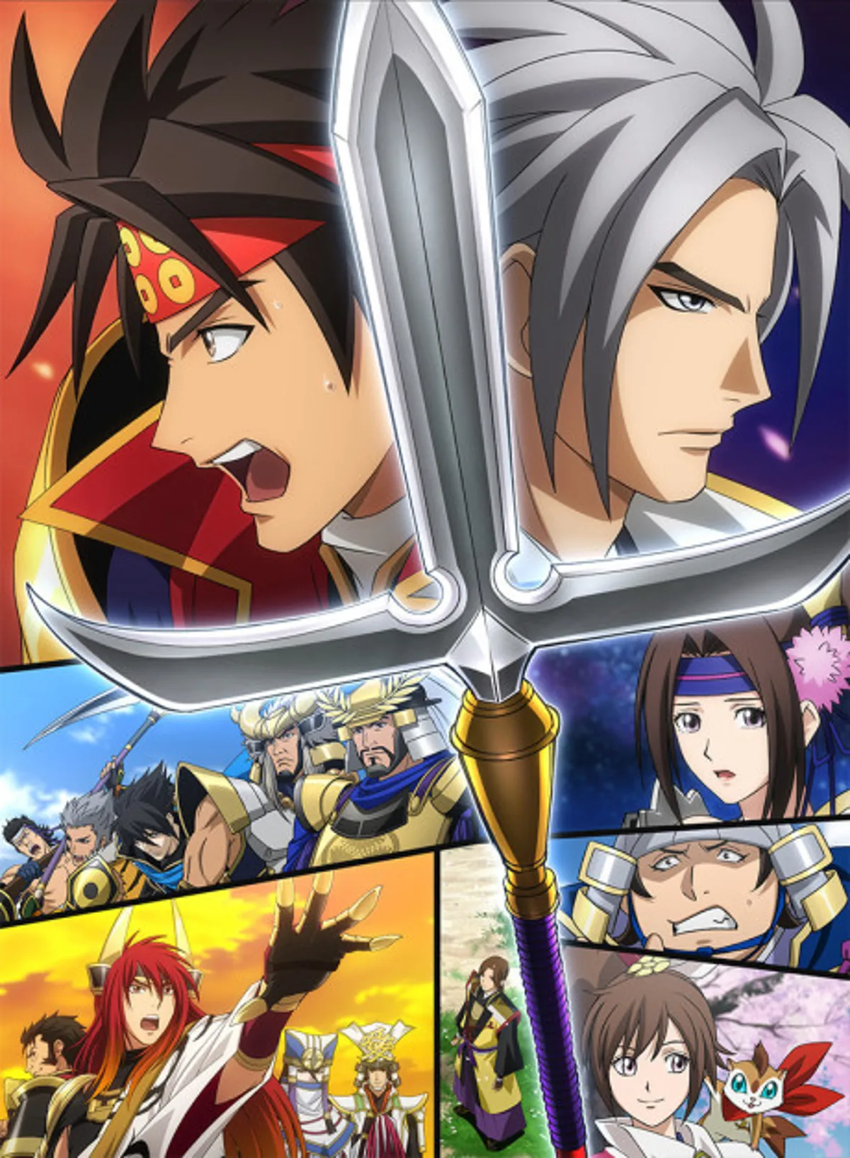 El anime Samurai Warriors ya está disponible en Crunchyroll y Hulu