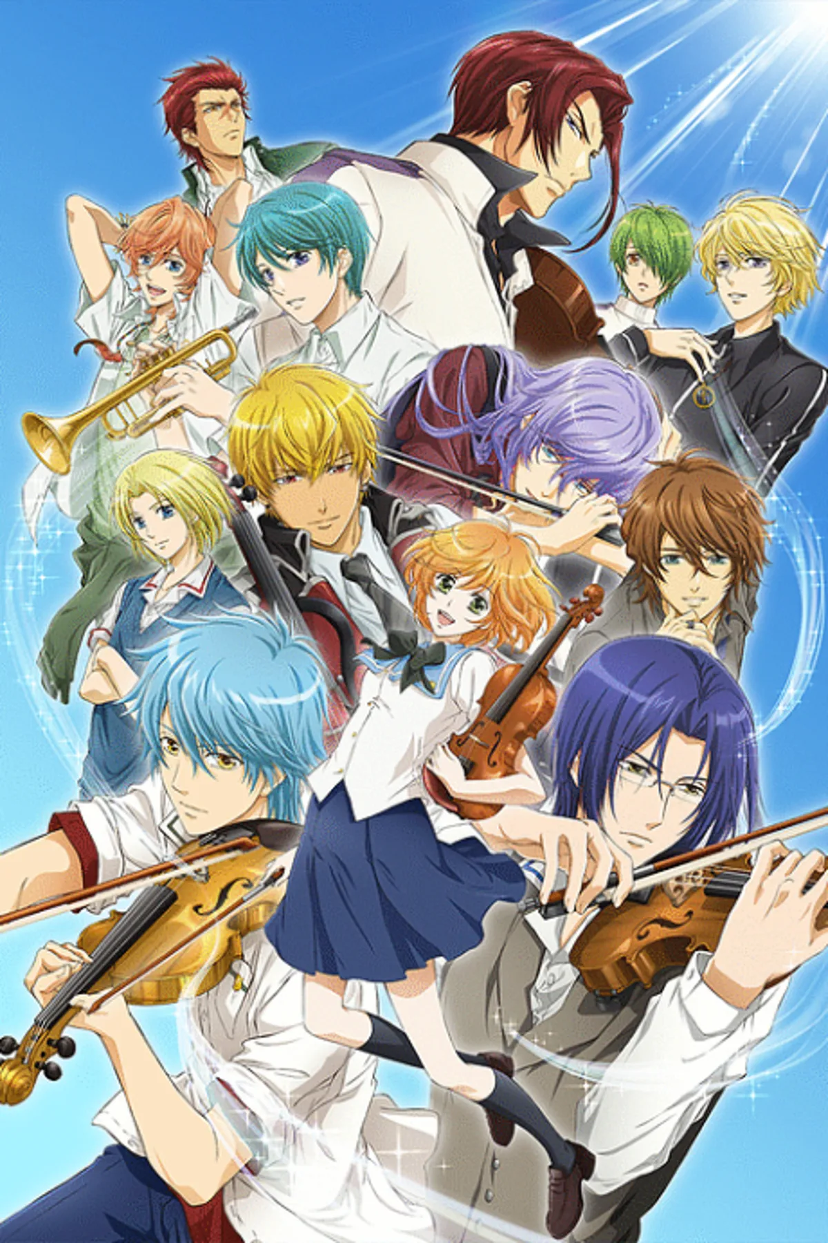 La Corda d'Oro: Blue♪Sky ya disponible en Crunchyroll y HIDIVE