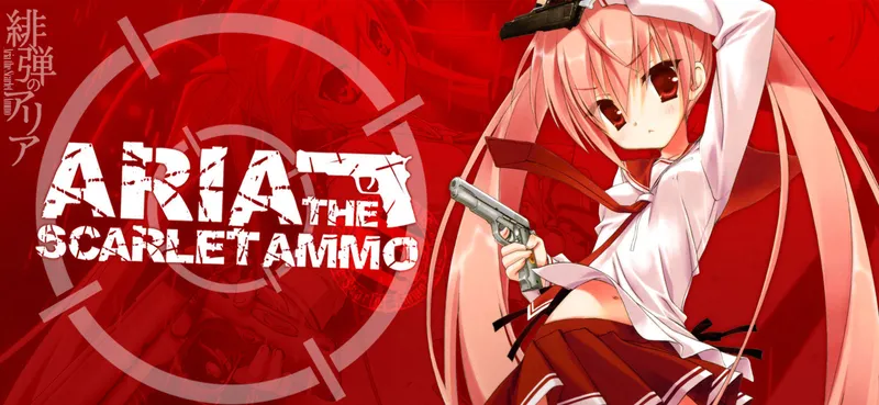 Aria the Scarlet Ammo disponible en streaming sur Hulu avec doublage anglais