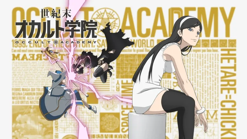 Occult Academy ya está disponible en Hulu y Crunchyroll