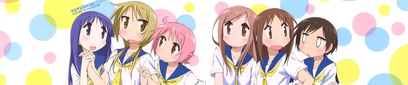 Yuyushiki ya disponible en Hulu, Crunchyroll y HIDIVE