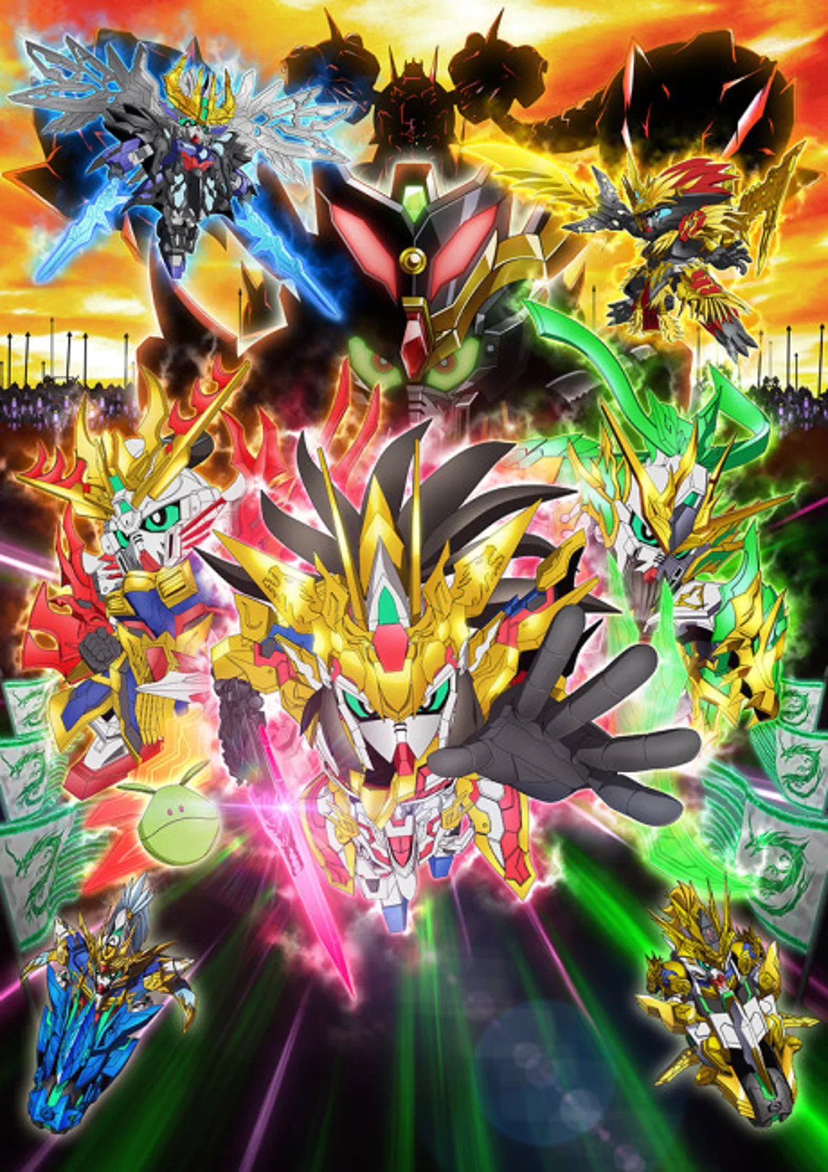 SD Gundam World: Sangoku Soketsuden ya está disponible en Crunchyroll