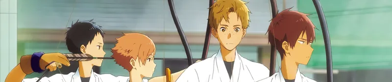 Tsurune de Kyoto Animation ya disponible en Crunchyroll y HIDIVE