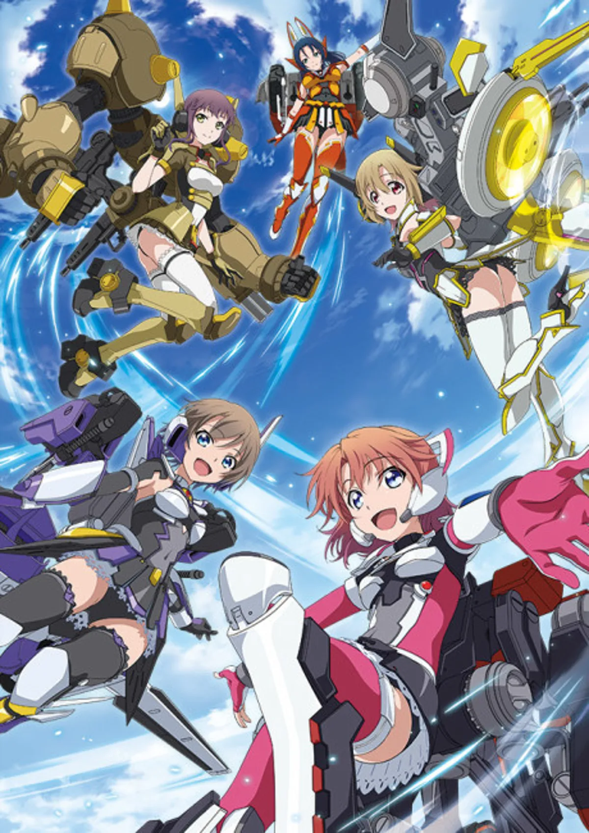 LBX Girls ya está disponible en Crunchyroll con doblaje al inglés