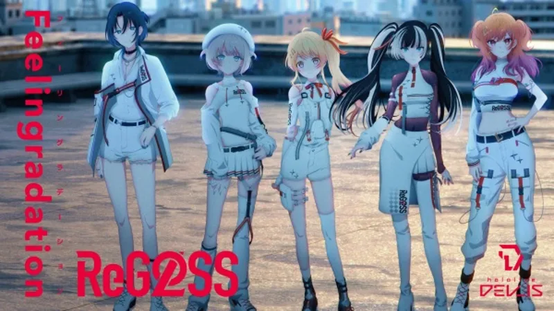 El video musical "Feeling Gradation" de ReGLOSS ya está disponible