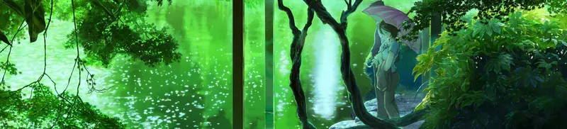 La película The Garden of Words de Makoto Shinkai ya está disponible en HIDIVE