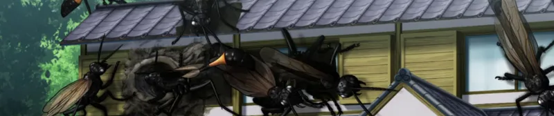 La película de terror de insectos gigantes ya está disponible en Crunchyroll