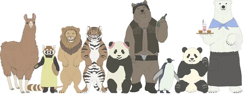 Polar Bear Cafe ya está disponible en streaming en Crunchyroll