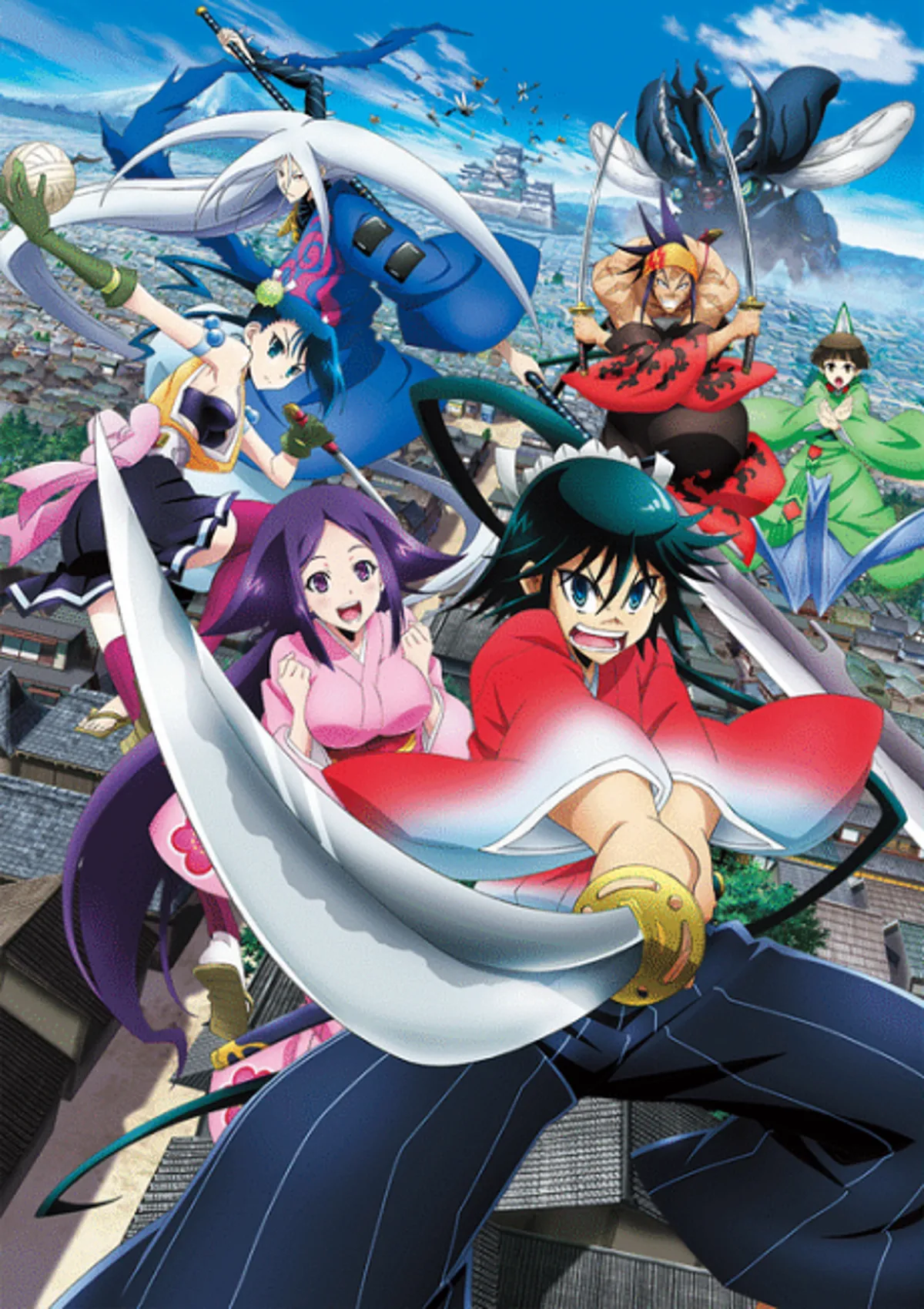Mushibugyo llega a Crunchyroll con doblaje al inglés