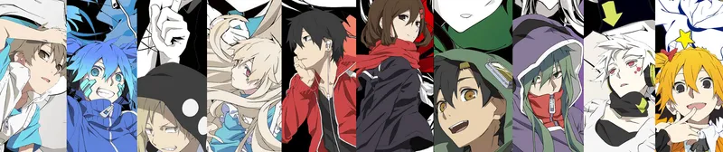 Mekakucity Actors de Shaft ya disponible en Hulu y Crunchyroll