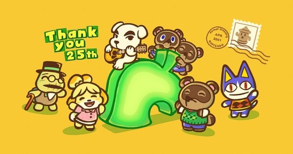 Animal Crossing celebra su 25 aniversario con una nueva obra de arte