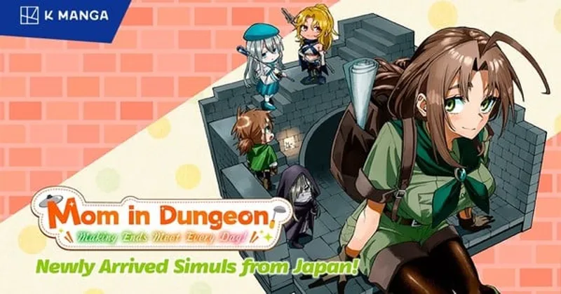 K Manga añade el manga 'Mom in Dungeon' en inglés