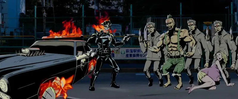 Inferno Cop se transmite en YouTube y Crunchyroll