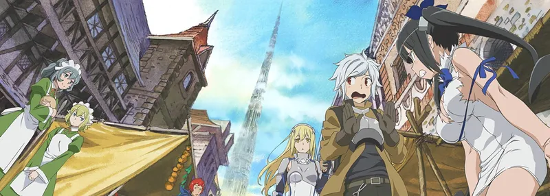 La temporada 1 de DanMachi ya está disponible en cuatro plataformas