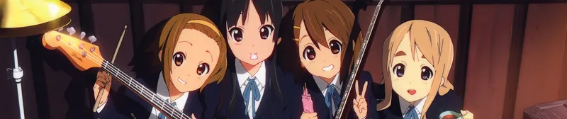 La primera temporada de K-ON! llega a HIDIVE, Hulu y Netflix