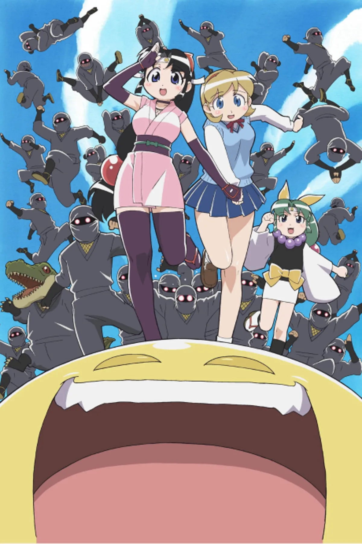 Ninja Nonsense se transmite en Hulu y Crunchyroll