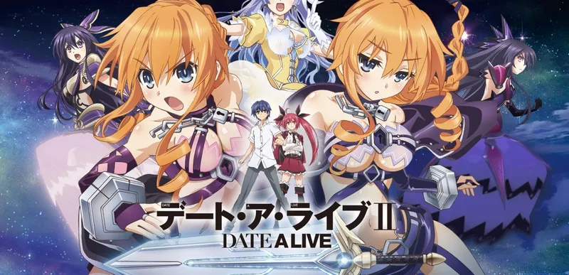 Date A Live II ya está disponible en Crunchyroll con doblaje al inglés