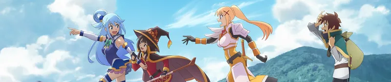KonoSuba Temporada 3 ya disponible con doblaje al inglés