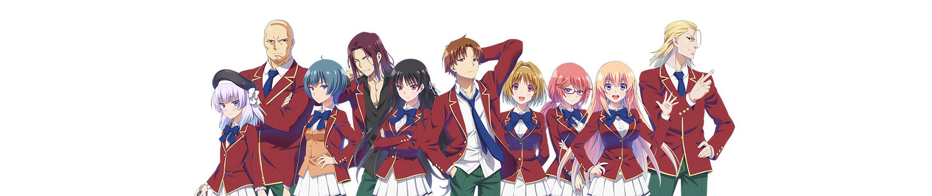 La primera temporada de Classroom of the Elite ya está disponible en YouTube y Crunchyroll