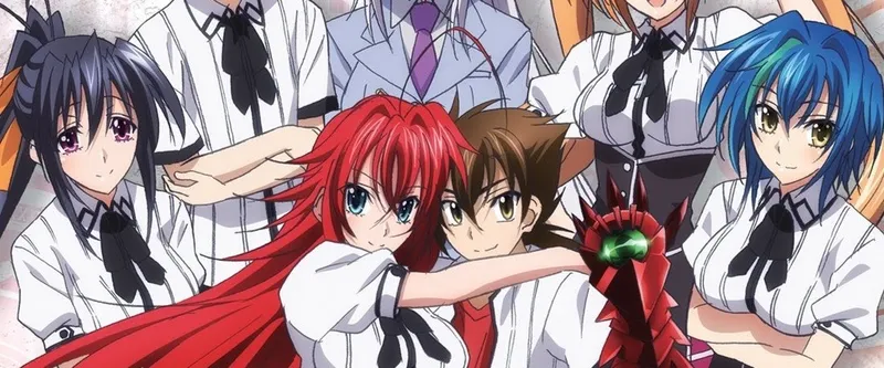 High School DxD BorN ya está disponible en Crunchyroll y Hulu
