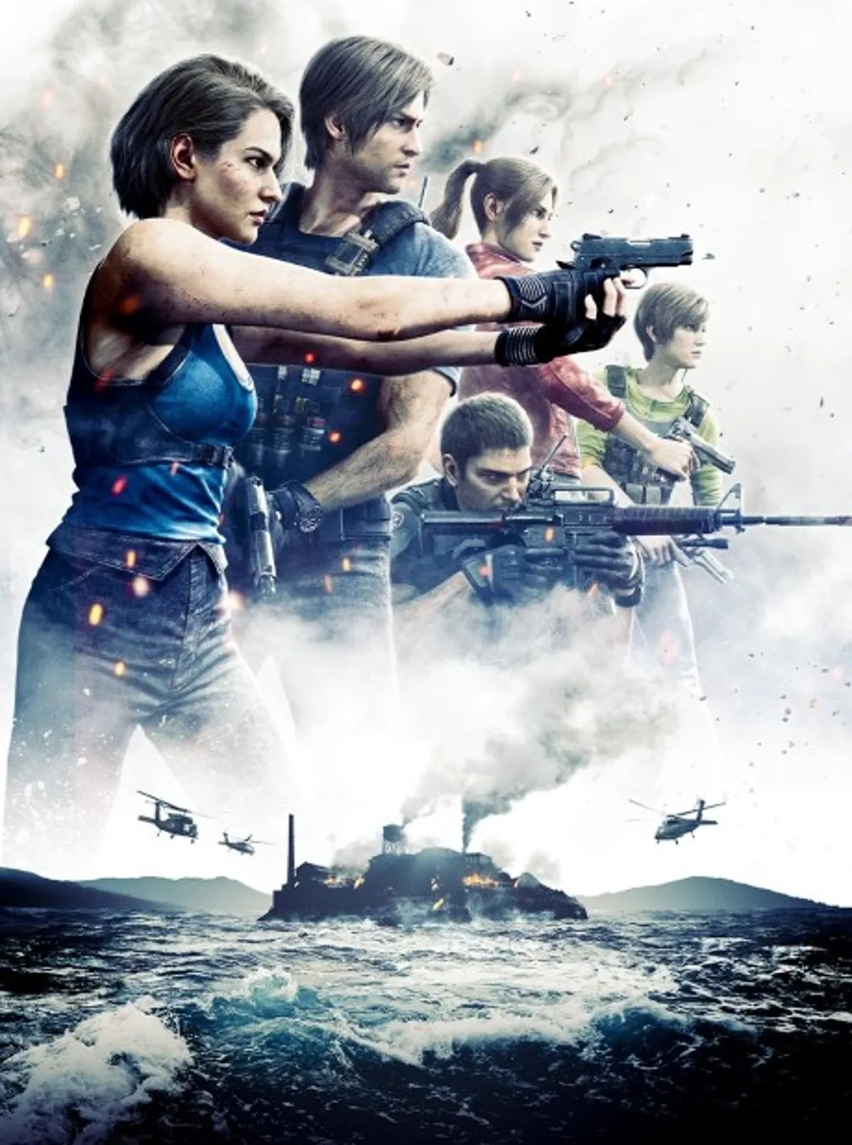 Resident Evil: Death Island ya disponible en Netflix