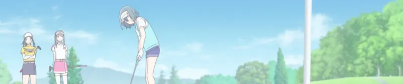 El anime de 'slice of life' sobre golf 'Sorairo Utility' ya está disponible para ver