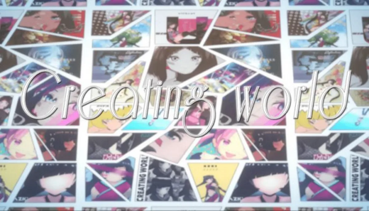 El video musical 'Creating World' de AZKi se transmite en YouTube