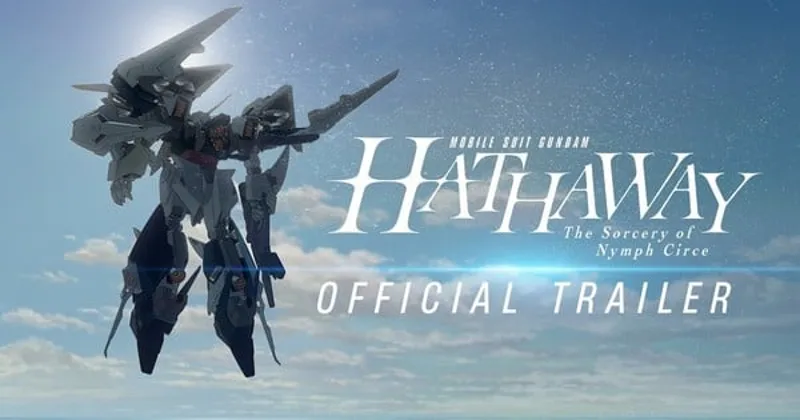El tráiler del doblaje al inglés de la secuela de Gundam Hathaway, 'Sorcery of Nymph Circe', ya está disponible