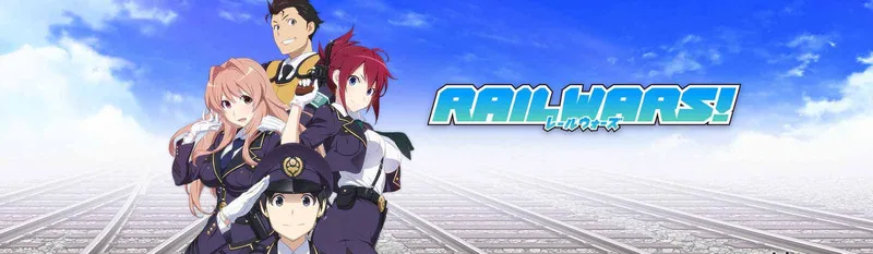 Rail Wars! ya está disponible en Hulu y Crunchyroll