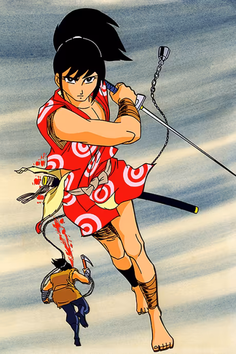 La versión doblada del clásico anime de ninjas 'Kamui Gaiden' ya está disponible en Tubi