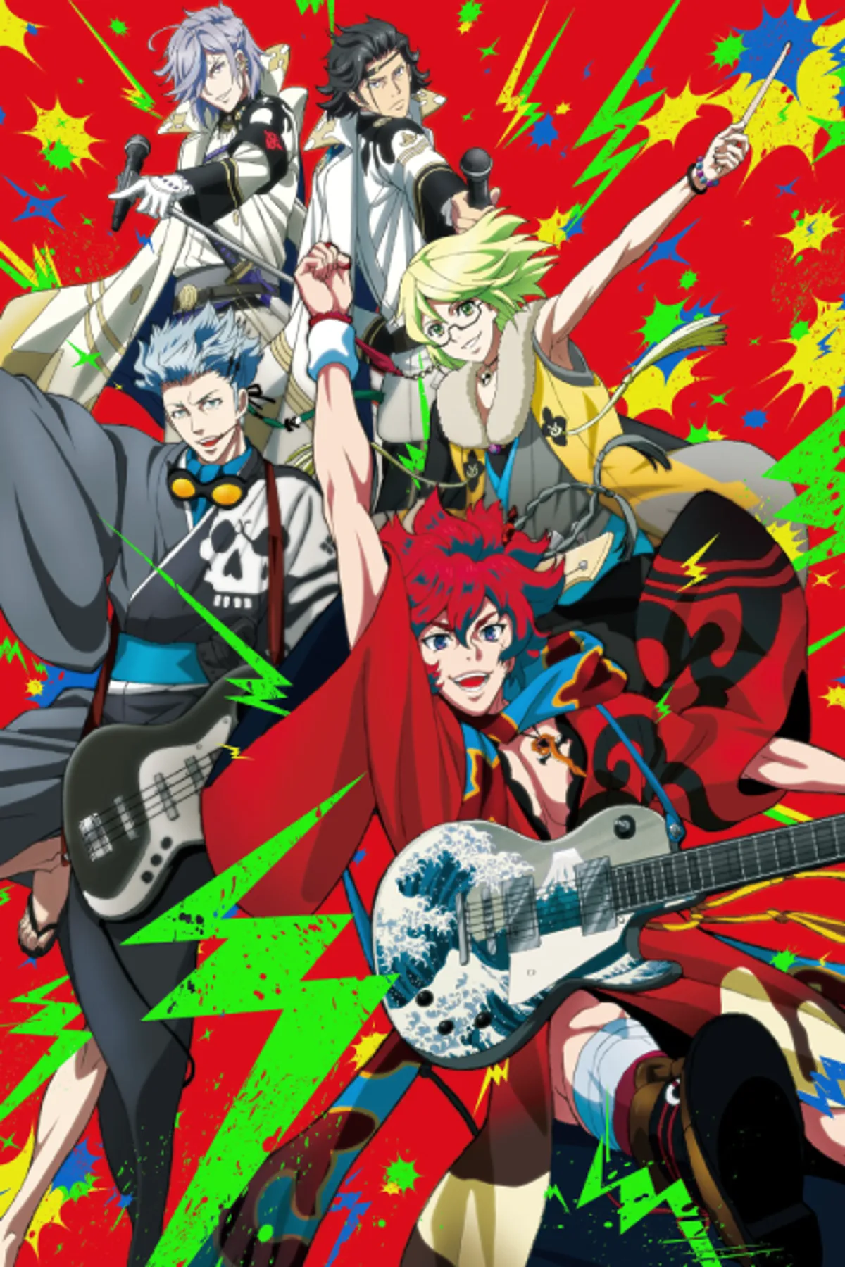 Samurai Jam -Bakumatsu Rock- ya está disponible en Crunchyroll y HIDIVE