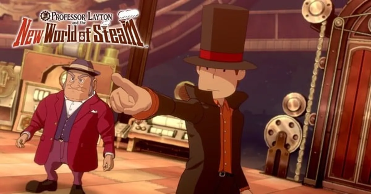 Professor Layton and The New World of Steam llegará a PS5 y PC en 2026