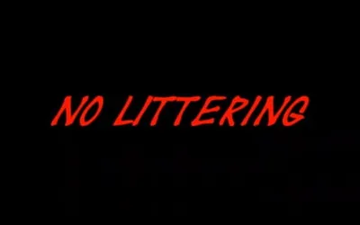 No Littering