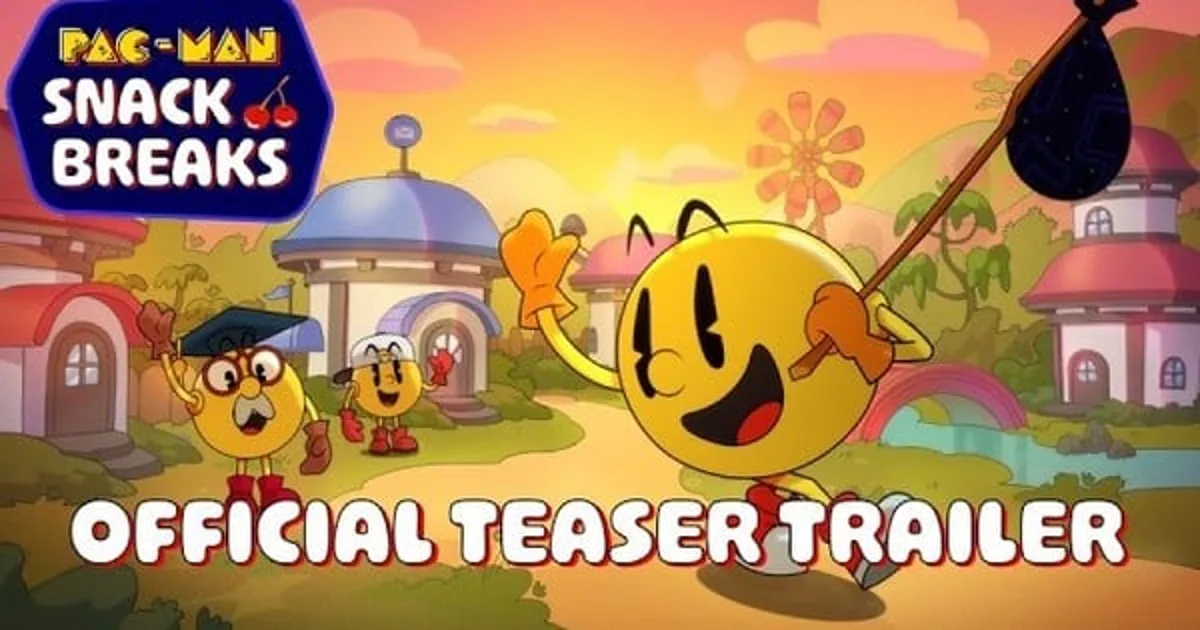 Nuevos cortos animados de Pac-Man, 'Snack Breaks', debutan el 22 de mayo